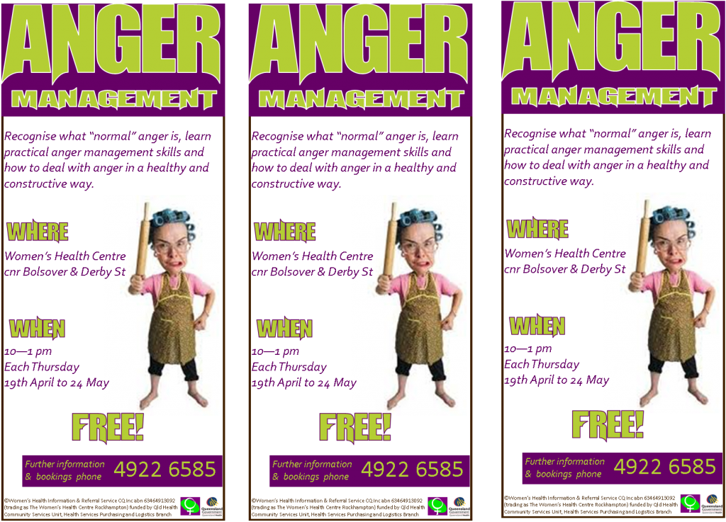 FREE Anger Management for women