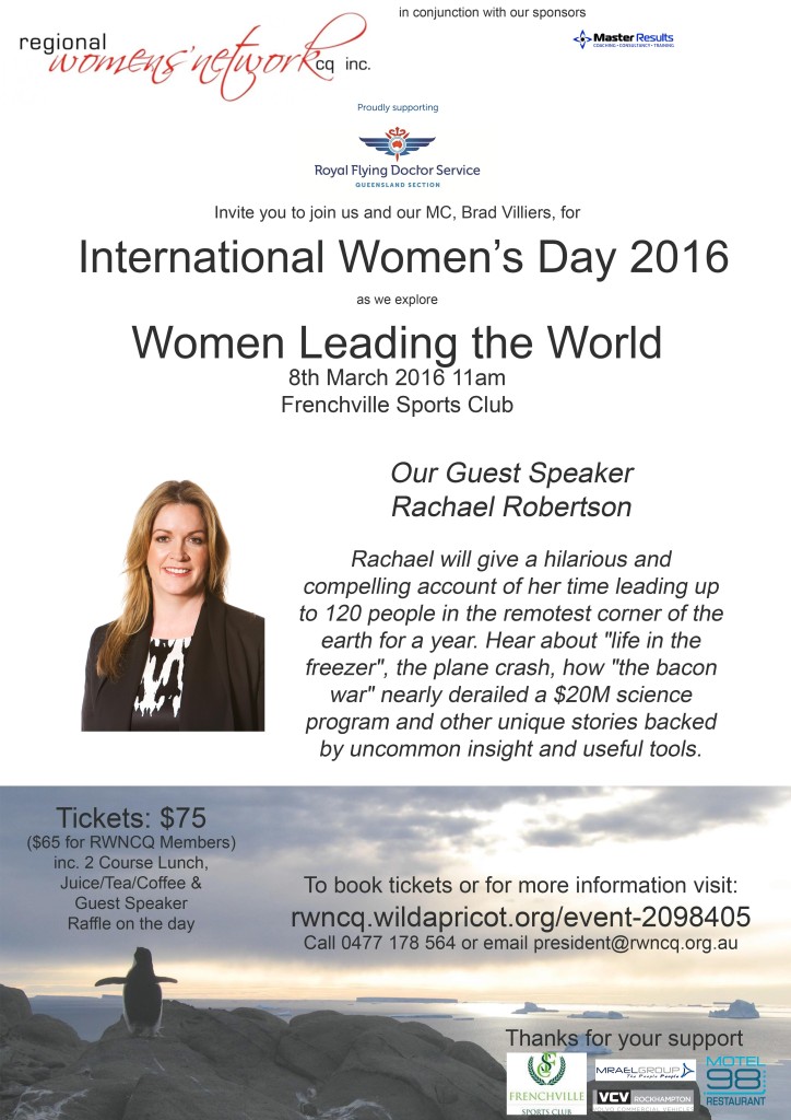 IWD 2016 poster